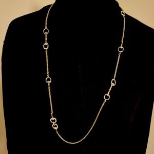 Elegant Silver Chain Necklace